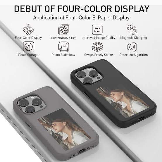 E-ink Screen Projection Phone Case